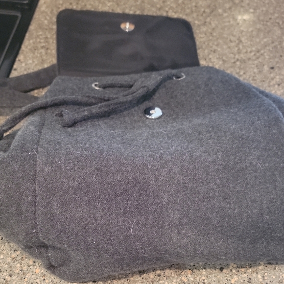 Gray Wool Backpack - Picture 5 of 11
